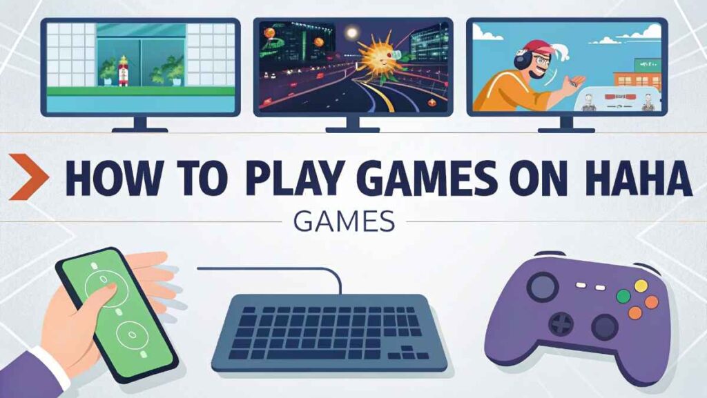 How to Play Games on HAHA Games