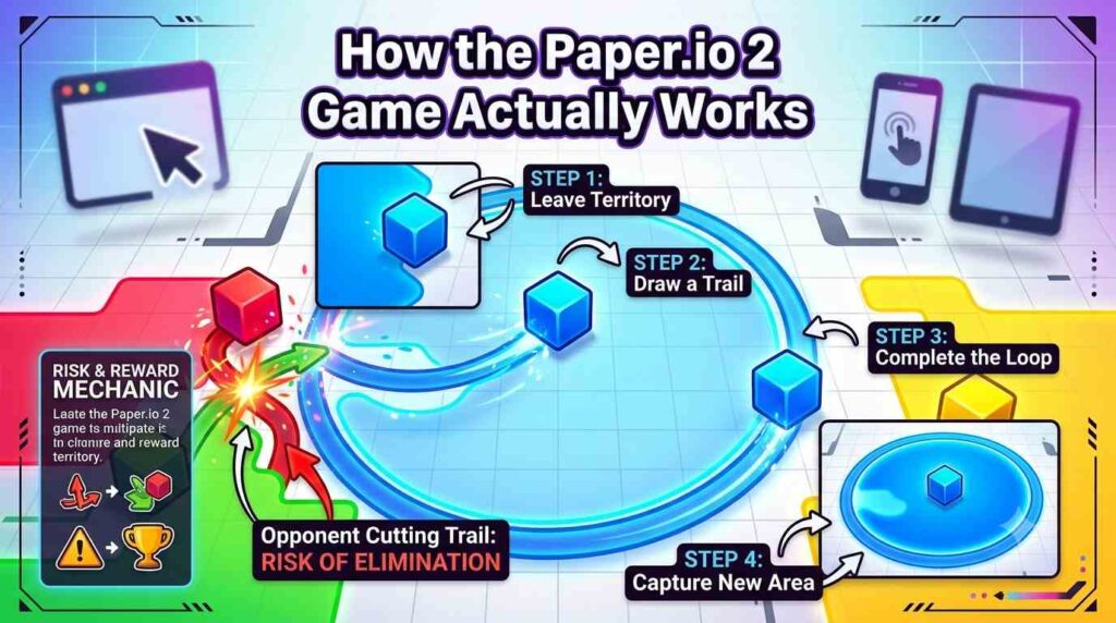 How the Paper.io 2 Game Actually Works